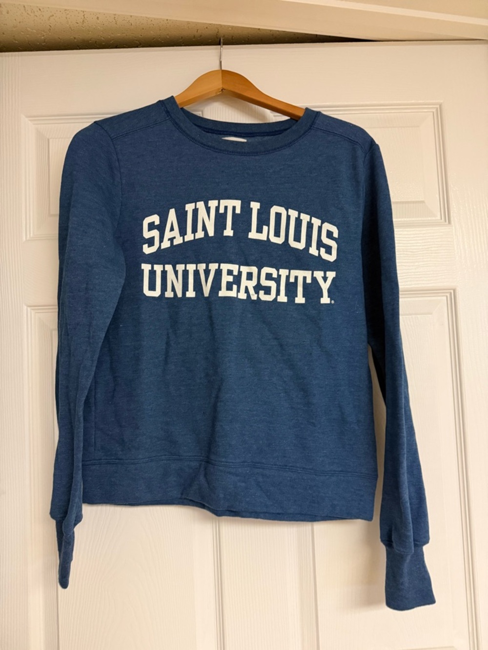 Saint Louis University Blue Crewneck Sweatshirt